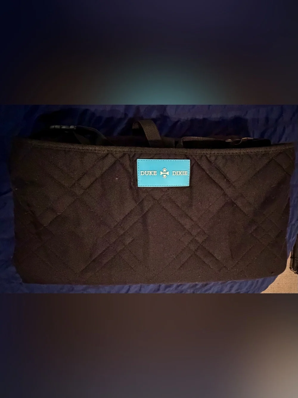 Duke & Dixie USED Black Waterproof Hammock Backseat Car Cover